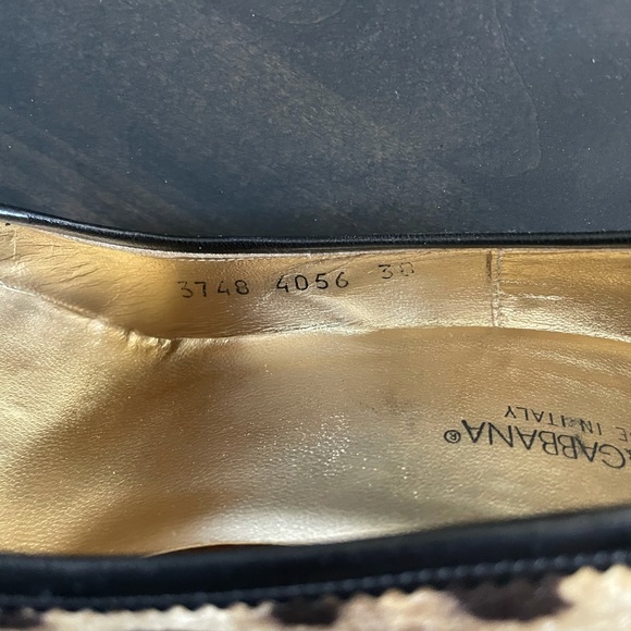 Authentic D&G leopard kitten heels - Picture 3 of 5